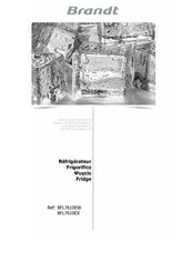 Brandt BFL7610EW Instruction Manual