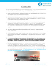 Pure Water Technology XL1 Installation