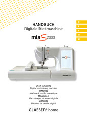 Glaeser home mia S2000 User Manual