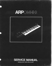 ARP Instruments 2473 Service Manual