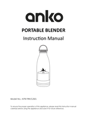 anko APB19W Instruction Manual