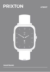 PRIXTON SMARTBAND AT803T Manual