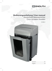 monolith C185-C User Manual
