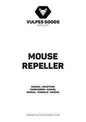 Vulpes Goods MOUSE REPELLER Manual