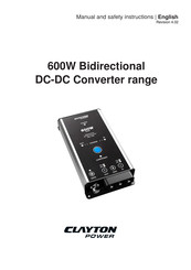 Clayton Power CD1804 Manual And Safety Instructions