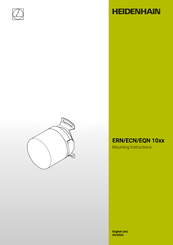HEIDENHAIN ERN 10 Series Mounting Instructions