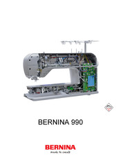 Bernina 990 Service Manual