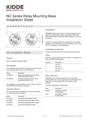 Carrier Kidde NC-DB2R-W Installation Sheet