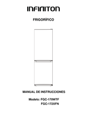 Infiniton FGC-170WTF Instruction Manual