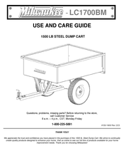 Milwaukee LC1700BM Use And Care Manual
