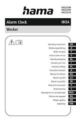 Hama IBIZA Operating Instructions Manual