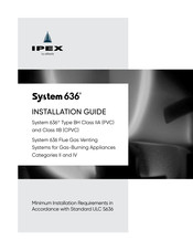 Aliaxis IPEX System 636 Installation Manual