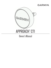 Garmin APPROACH CT1 Owner's Manual