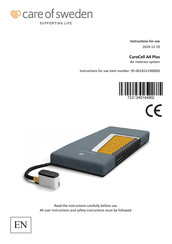 Care of Sweden CuroCell A4 Plus Instructions For Use Manual