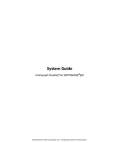 Intergraph StudioZ System Manual