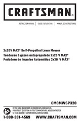 Craftsman CMCMWSP320X2LW Instruction Manual