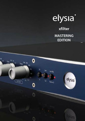 elysia xfilter MASTERING EDITION User Manual
