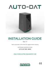 Diesse AUTO-DAT Installation Manual