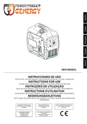 GENERGY GEN1600SOL Instructions For Use Manual