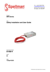 Spellman MPD30N10/24 User Manual