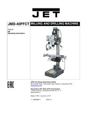 Jet JMD-40 Operating Instructions Manual