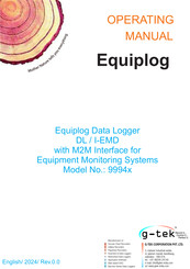 G-Tek 99943 Operating Manual