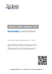3idee hp2xf-o Assembly Instructions Manual