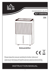 HOMCOM 821-040V90 Instruction Manual
