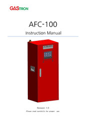 GASTRON AFC-100 Instruction Manual