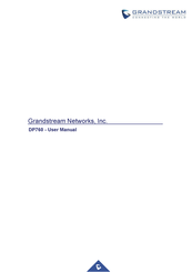 Grandstream Networks DP760 User Manual