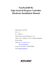 KYLAND NewPre2100 5G Hardware Installation Manual