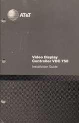 AT&T VDC 750 Installation Manual