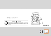 Geotech BBP 800 Original Instructions Manual