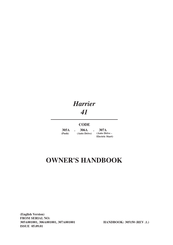 Hayter 307A Owner's Handbook Manual