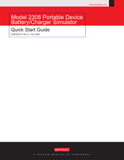 Keithley 2308-3Y-EW Quick Start Manual