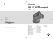 Bosch UniversalSander 18V-10 Original Instructions Manual