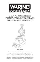 Waring WICSP180 Manual