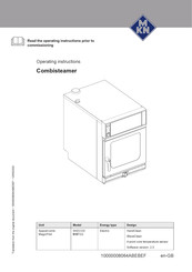 MKN SpaceCombi MagicPilot SKECOD 610TG2 Operating Instructions Manual