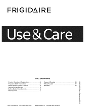 Frigidaire FPGF3077QFB Use & Care Manual