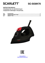 Scarlett SC-SI30K70 Instruction Manual