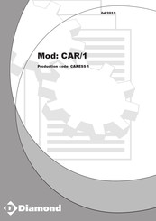 Diamond CAR/1 Instruction Manual