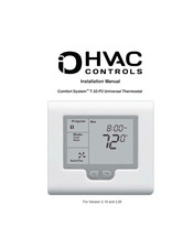 HVAC Controls Comfort System T-32-P2 Installation Manual