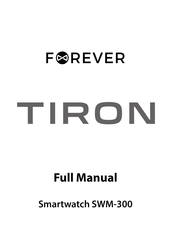FOREVER TIRON SWM-300 Full Manual