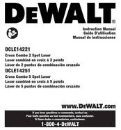 DeWalt DCLE14251GB Instruction Manual
