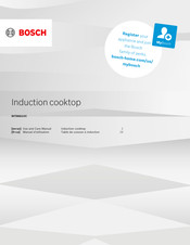 Bosch NIT8661UC Use And Care Manual