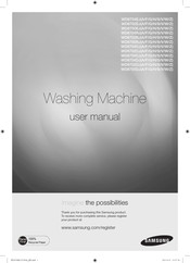 Samsung WD8700DJ Series User Manual