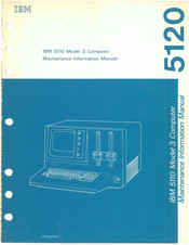 IBM 5110 3 Maintenance Information Manual