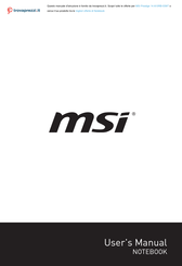 MSI Prestige 14 A10RB-039IT User Manual