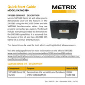 Metrix DKSW5580 Quick Start Manual