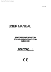 Sherman MIG 200HD User Manual